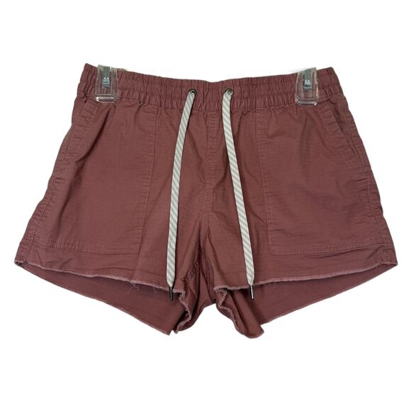 VUORI women's size small S Vintage Ripstop DuraTerra raw hem athletic shorts - Picture 4 of 14